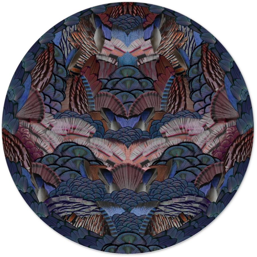 Carpet Extinct Animal Calligraphy Bird